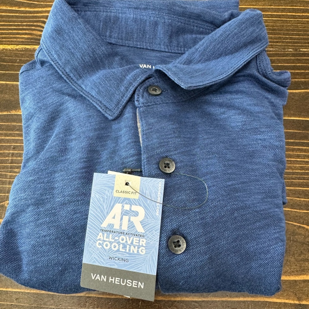 Van Heusen Blue collared shirt